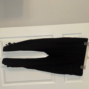 VENUS Black Lace Detail Leggings